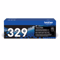 Brother TN-329BK - Cartouche de toner originale – Noir, 6000 pages, Noir, 1 pièce(s)