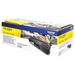 Brother TN-329Y, 6000 pages, Jaune, 1 pièce(s)