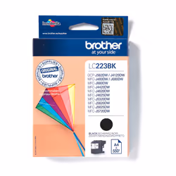 Brother LC-223BK, 550 pages, 1 pièce(s), Paquet unique
