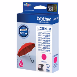 Brother LC-225XLM, Encre à pigments, 1200 pages, 1 pièce(s), Paquet unique