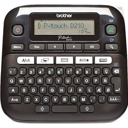 Brother PT-D210 imprimante pour étiquettes Transfert thermique 180 x 180 DPI 20 mm/sec QWERTY