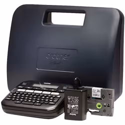 Brother PT-D210VP étiqueteuse professionnelle, QWERTY, Transfert thermique, 180 x 180 DPI, 20 mm/sec, AAA, Noir