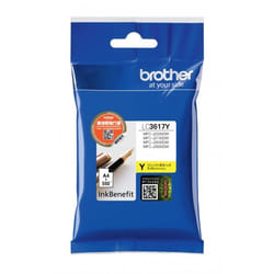 Brother LC-3617Y cartouche d'encre 1 pièce(s) Original Rendement standard Jaune
