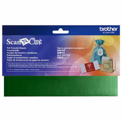 Brother BT0117006, Feuille de transfert en feuille, Feuille, Vert, 4 pièce(s), Vert, 100 x 200 mm