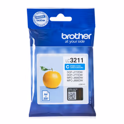 Brother LC-3211C, Rendement standard, 200 pages