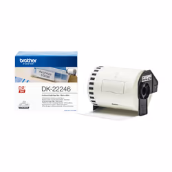 Brother DK-22246, Noir sur blanc, DK, Noir, Blanc, Thermique directe, Brother, QL-1100, QL-1110NWB, QL-1050, QL-1060N