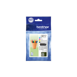 Brother LC-3217 cartouche d'encre Original Noir, Cyan, Magenta, Jaune