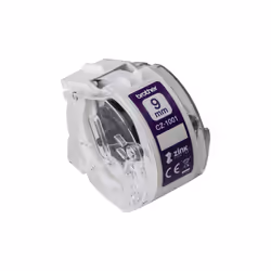 Brother CZ-1001- Ruban d'étiquettes tout-en-couleur , 9 mm de large