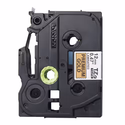 Brother TZe-PR831, Noir sur or, TZe, Noir, Transfert thermique, Brother, PT-P710BT
