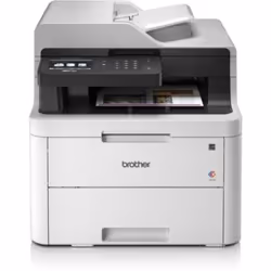 Brother MFC-L3710CW, LED, Impression couleur, 2400 x 600 DPI, A4, Impression directe, Gris, Blanc