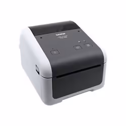 Brother TD-4420DN, Thermique directe, 203 x 203 DPI, 203 mm/sec, Avec fil, Gris, Blanc