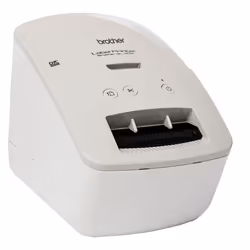 Brother QL-600G, DK, Thermique directe, 300 x 600 DPI, 71 mm/sec, Avec fil &sans fil, Gris, Blanc
