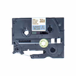 Brother TZE-RL54, PT-P900W, PT-H500, PT-P750W, PT-P950NW, PT-D600VP, PT-D800W, Or, Transfert thermique, Bleu, Brother, 2,4 cm