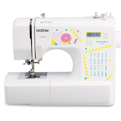 BROTHER KE20 - Machine a coudre electronique pour jeunes creatifs- 20 points de couture - Protege-doigts - Systeme denfile-aigui - TU