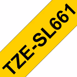 Brother TZe-SL661 ruban d'impression Noir