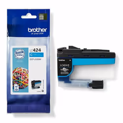 Brother LC-424C cartouche d'encre 1 pièce(s) Original Cyan