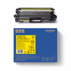 Brother TN-821XLY Cartouche de toner 1 pièce(s) Original Magenta