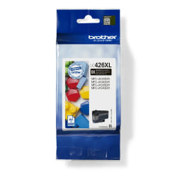 Brother LC426XLBK - Cartouche d'encre XL transparente et durable - Noir