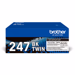 Brother TN-247BKTWIN, 3000 pages, Noir, 2 pièce(s)
