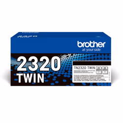 Brother TN-2320TWIN, Noir, 1 pièce(s)