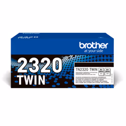 Brother TN-2320TWIN, Noir, 1 pièce(s)