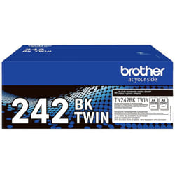Brother TN-242BKTWIN Cartouche de toner 2 pièce(s) Original Noir