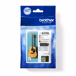 Brother LC-421XLVAL, Rendement élevé (XL), 500 pages, 500 pages, 4 pièce(s), Multi pack