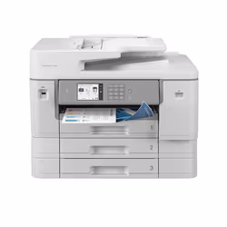 Brother MFC-J6957DW, Jet d'encre, Impression couleur, 1200 x 4800 DPI, A3, Impression directe, Gris, Blanc