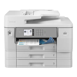 Brother MFC-J6957DW - Imprimante multifonction jet d'encre couleur A3 professionnelle avec Wi-Fi et grande capacité d'entrée papier