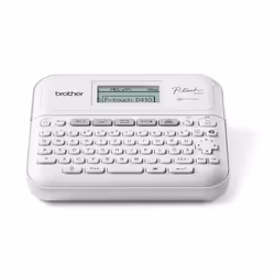 Brother PT-D410 | Etiqueteuse bureautique professionnelle, QWERTY, TZe, Transfert thermique, 20 mm/sec, Avec fil, AA