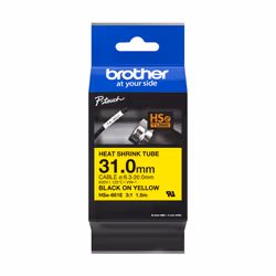 Brother HSe-661E, PT-D800W PT-P900W PT-P950NW, Noir, Jaune, Brother, 3,1 cm, 1,5 m