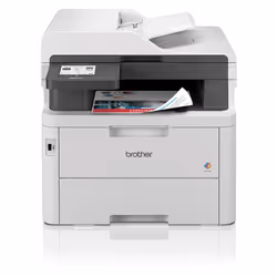 Brother MFC-L3760CDW - Imprimante multifonction laser couleur, compacte, réseau Ethernet et port USB en frontal. Éligible au  ...