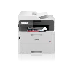 Brother MFC-L3760CDW - Imprimante multifonction laser couleur, compacte, réseau Ethernet et port USB en frontal. Éligible au forfait EcoPro.
