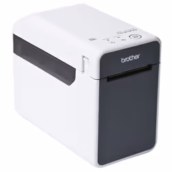 Brother TD-2135N, Thermique directe, 300 x 300 DPI, 152,4 mm/sec, Avec fil &amp;sans fil, Gris, Blanc