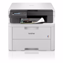 Brother DCP-L3515CDW, LED, Impression couleur, 2400 x 600 DPI, Copie couleur, A4, Gris, Blanc