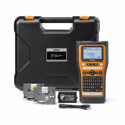 Brother PT-E560BTVP imprimante pour étiquettes Transfert thermique 180 x 180 DPI 20 mm/sec Avec fil &sans fil HSE/TZe Bluetooth QWERTZ