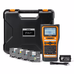 Brother PT-E560BTSP imprimante pour étiquettes Transfert thermique 180 x 180 DPI 30 mm/sec Avec fil &sans fil HSE/TZe Bluetooth QWERTZ - Vue supplémentaire 5