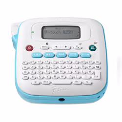 Brother PT-N25BT - Étiqueteuse Bluetooth portable pour la maison et le bureau, Transfert thermique, 12 mm/sec, Sans fil, AAA, ...