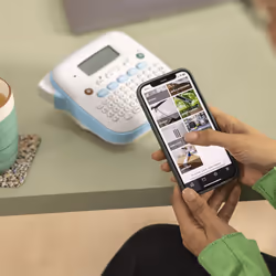 Brother PT-N25BT - Étiqueteuse Bluetooth portable pour la maison et le bureau - Vue supplémentaire 4