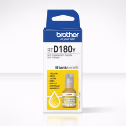 Brother BTD180Y Jaune Bouteille d'encre originale - Vue supplémentaire 3