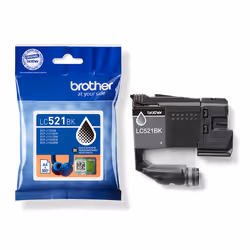 Brother LC521BK Cartouche d'encre originale - Noir