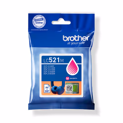 Brother LC521M Cartouche d'encre authentique - Magenta