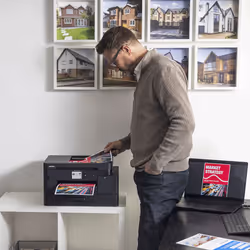 Brother MFC-J4550DW Imprimante jet d'encre multifonction 4-en-1 sans fil. Eligible au forfait EcoPro. - Vue supplémentaire 6