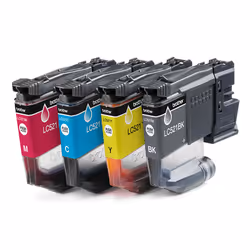 Brother LC521VAL Cartouche d'encre originale de - multipack, Noir, Cyan, Magenta, Jaune, 4 pièce(s), 500 pages, 500 pages, Mu ...