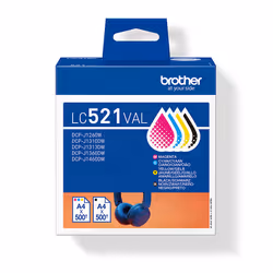 Brother LC521VAL Cartouche d'encre originale de - multipack