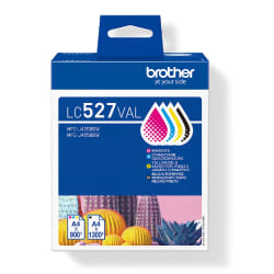 Brother LC527VAL Cartouche d'encre d'origine, pack économique