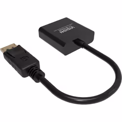 Vision TC-DPVGA/BL câble vidéo et adaptateur DisplayPort VGA (D-Sub) Noir - Vue supplémentaire 5