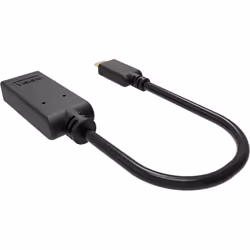 Vision TC-USBCHDMI/BL câble vidéo et adaptateur USB Type-C HDMI Type A (Standard) Noir - Vue supplémentaire 4