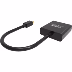 Vision TC-MDPVGA/BL câble vidéo et adaptateur Mini DisplayPort VGA (D-Sub) Noir - Vue supplémentaire 4