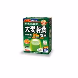 Yamamoto Kanpo 4979654025560, Poudre, Jeunes feuilles de Barley, Tube, 132 g, 44 pièce(s), 3 g